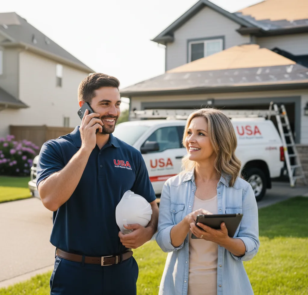 USA Roof Repair Experts customer support in Hanceville